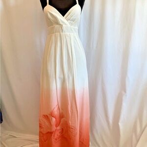 Tori Richard Ombré Maxi Dress - size 2 Extra Small